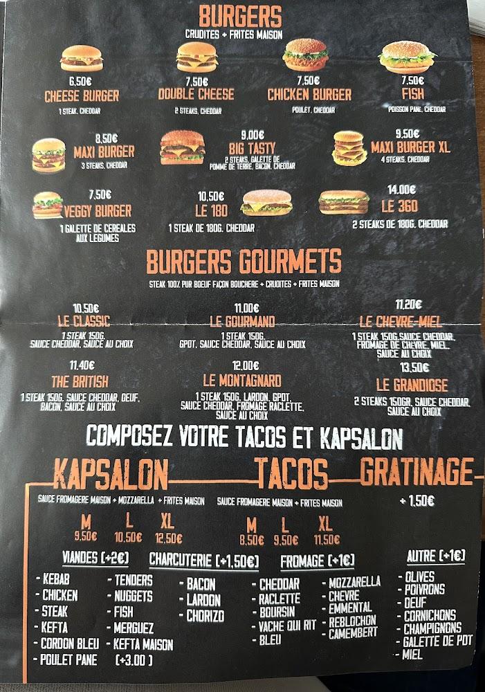 LE SAFRAN - Menu Image 1