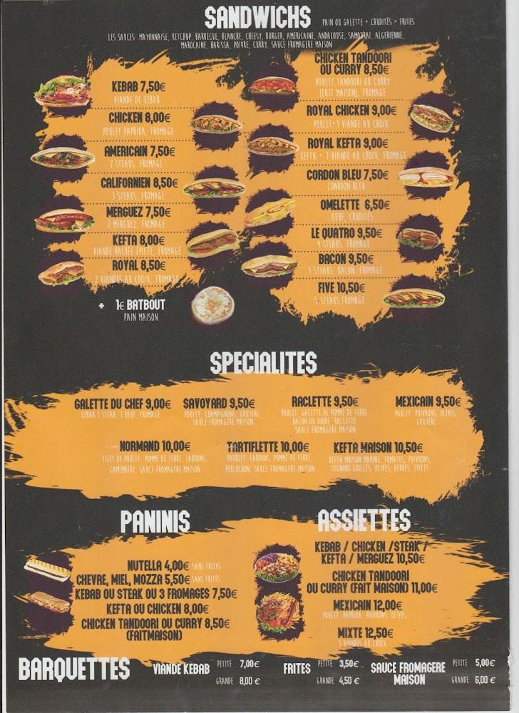 LE SAFRAN - Menu Image 2